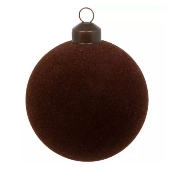 NWT Hobby Lobby Flocked Velvet  Ornaments - 2 Sets - Picture 4 of 5